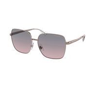 Ralph Lauren Femme RA4142 942768 Lunettes de soleil Métal Or Marron Carré Normale Ombré