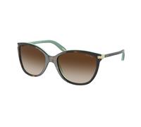 Ralph Lauren Femme RA5160 RA5160 601/13 Lunettes de soleil Acétate Tortue Marron Cat Eye Normale Ombré