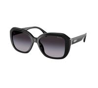 Ralph Lauren Femme RA5321U 50018G Lunettes de soleil Acétate Noir Gris Carré Normale Ombré