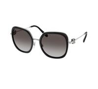 Ralph Lauren Femme RL7088 90018G Lunettes de soleil Métal Noir Gris Carré Normale Ombré
