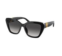 Ralph Lauren Femme RL8216U THE ISABEL 50018G Lunettes de soleil Acétate Noir Gris Papillon Normale