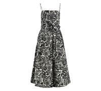 Ralph Lauren, Femme, Robes, Noir, Taille: 40 FR Robe Nuisette Midi Imprimée Florale