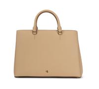 Ralph Lauren - Hanna 37 Satchel Large - Femme - Sacs - Beige - Taille: ONE Size