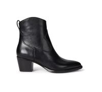 Ralph Lauren - Harpher Leather Booties - Femme - Chaussures - Noir - Taille: 40 EU