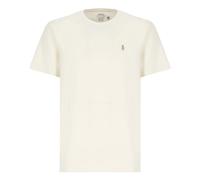 T-shirt Ralph Lauren Custom Slim Fit manches courtes blanc cassé - M
