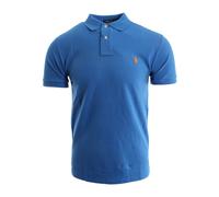 Ralph Lauren, Homme, Tops, Bleu, Taille: M Polo Coupe Slim