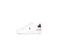 Ralph Lauren - Masters Leather Baskets - Homme - Chaussures - Blanc - Taille: 48 EU
