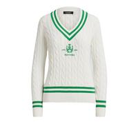 Ralph Lauren - Meren Long Sleeve Pullover - Femme - Pulls - Blanc - Taille: 40 FR