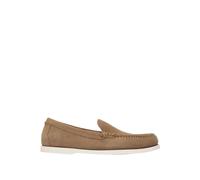 Ralph Lauren - Merton Suede Venetian Loafer - Homme - Chaussures - Brun - Taille: 45 EU