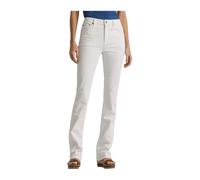 Ralph Lauren - Pantalon à jambes larges - Femme - Jeans - Blanc - Taille: 30 FR