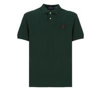 Ralph Lauren - Polo à Deux Boutons - Homme - Tops - Vert - Taille: S
