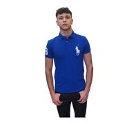 Ralph Lauren - Polo Big Pony - Homme - Tops - Bleu - Taille: M