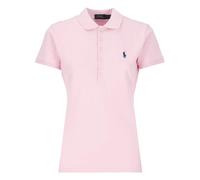 Ralph Lauren - Polo cinq boutons Julie coupe slim - Femme - Tops - Rose - Taille: 40 FR