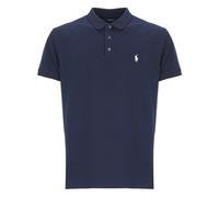 Ralph Lauren - Polo en maille stretch à manches courtes - Homme - Tops - Bleu - Taille: S