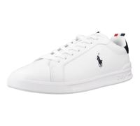 Polo Ralph Lauren Baskets Heritage Court II Homme Blanc / Bleu marine / Rouge Taille 43