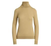 Ralph Lauren - Pull à col roulé beige marron - Femme - Pulls - Beige - Taille: 40 FR