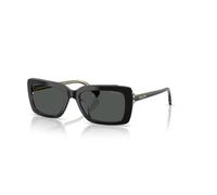 Ralph Lauren - Rectangle Lunettes de soleil - Femme - Accessoires - Noir - Taille: 56 MM