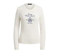 Ralph Lauren - Rinett Long Sleeve Pullover - Femme - Pulls - Blanc - Taille: 40 FR