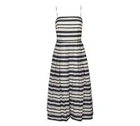 Ralph Lauren - Robe mi-longue sans manches en satin rayé - Femme - Robes - Multicolore - Taille: 36 FR