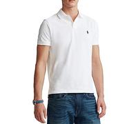 Ralph Lauren SS KC Slim Fit White Polo, Blanc (A1000), M Homme