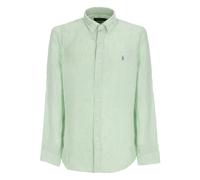 Ralph Lauren - Striped Buttoned Shirt - Homme - Chemises - Vert - Taille: L