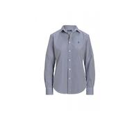 Ralph Lauren - Striped Cotton Regular Shirt - Femme - Blouses et Chemises - Multicolore - Taille: 44 FR