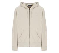 Ralph Lauren - Sweat à capuche zippé en coton - Homme - Sweatshirts et sweats à capuche - Beige - Taille: M