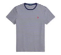 Polo Ralph Lauren T-Shirt bleu marine / blanc, Taille L