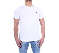 Ralph Lauren T-Shirt Signature pour Homme, Blanc, M