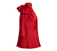 Ralph Lauren - Top à col noué - Femme - Tops - Rouge - Taille: 34 FR
