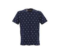 Vêtements Polo Ralph Lauren Tee-shirt de nuit logo en jersey de coto pour M Bleu