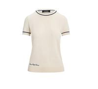 Ralph Lauren - Vesta Round-neck Knit - Femme - Pulls - Beige - Taille: 36 FR