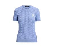 Ralph Lauren - Vesta Round-Neck Tricots - Femme - Pulls - Bleu - Taille: 42 FR