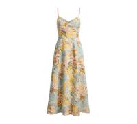 Ralph Lauren - Woven Fit & Flare Classic Linen Dress - Femme - Robes - Multicolore - Taille: 34 FR