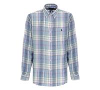 Ralph Lauren - YD Linen V1-Wvn Shirt - Homme - Chemises - Multicolore - Taille: L