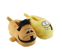 Ralph Ruthe Chaussons - Palmes en peluche 3D : Sting & Barry Pantoufles Poissons, multicolore, 44/46 EU