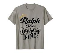 Ralph The Birthday King Chemise d'anniversaire pour Homme, garçon, Adolescent T-Shirt