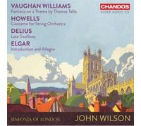 Vaughan Williams, Howells, Delius et Elgar – Musique pour cordes – CD – Naxos