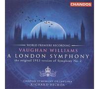 Ralph Vaughan Williams – Symphonie No. 2 en sol majeur "A London Symphony" – CD – V.O. 1913 – NAXOS