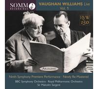 Vaughan Williams Live Vol 1/Symphonies 6 & 9/Wasp Overture
