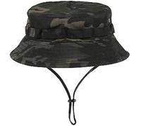 RALSPEC Chapeau bob camouflage noir à bord court de l'armée britannique militaire casquette de soleil cadet MTP Airsoft Camo Boonie, camouflage, taille unique