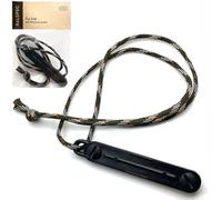 RALSPEC Sifflet d'appel au renard avec cordon en paracorde. Sifflet de détresse pour la chasse aux prédateurs. Sifflet, siffleur, blaster pour le tir aux lapins et l'éclairage de nuit au Royaume-Uni