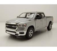 RAM 1500 Pick Up 2019 Argent Maquette de Voiture 1:24 Welly