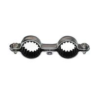 Ram - 50 Colliers De Fixation Tube Double Isophonique Acier Zingué 7x150 - 18