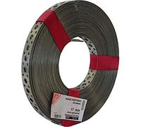 Ram - Bande Acier Galvanisées Perforée, 25m x 17mm x 0.6mm, Gris