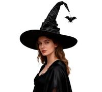 Ram Chapeau de sorcière pour adulte Costume d'Halloween Noir