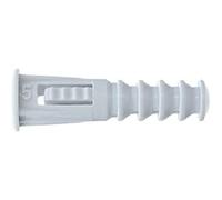 Ram - Cheville avec Collerette, 5mm x 22mm, Gris, Sachet de 40