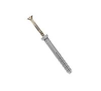 Ram - Cheville Ramspeed Tête Plate avec Clou-Vis TF, 6mm x 40mm, Seau de 200