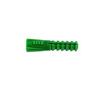 Ram - Cheville Sans Collerette, 6mm x 30mm, Vert, Sachet de 35