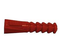 Ram - Cheville Sans Collerette, 8mm x 39mm, Rouge, Seau de 1000